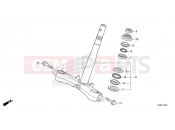 HONDA Forza 125 ABS (NSS125ADP) 2023 F-10 STEERING STEM