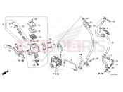 HONDA Forza 125 ABS (NSS125ADP) 2023 F-5-20 FRONT BRAKE MASTER CYLINDER