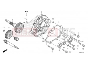 HONDA Forza 125 ABS (NSS125ADP) 2023 E-17-10 TRANSMISSION