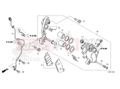 HONDA Forza 125 ABS (NSS125ADP) 2023 F-18 FRONT BRAKE CALIPER
