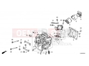 HONDA Forza 125 ABS (NSS125ADP) 2023 E-3 CYLINDER HEAD