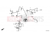 HONDA Forza 750 (NSS750P) 2023 F-5-20 ABS MODULATOR/BRAKE PIPE