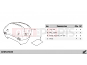 HONDA Forza 750 (NSS750P) 2023 L73-23-00 KIT,TOP BOX(MANUAL)