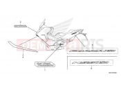 HONDA Forza 750 (NSS750P) 2023 F-50 MARK/EMBLEM