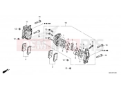 HONDA Forza 750 (NSS750P) 2023 F-12 FRONT BRAKE CALIPER