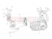 GILERA Fuoco 500 LT Throttle body - Injector - Induction joint