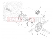 gilera 2016 Fuoco 500 LT Driving pulley