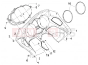 gilera 2016 Fuoco 500 LT műszerfal