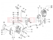 PIAGGIO X7 125 Brakes pipes - Calipers