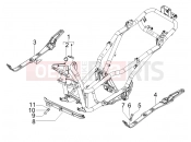 PIAGGIO X7 125 Frame/bodywork
