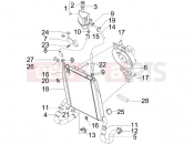 PIAGGIO X7 125 Cooling system