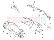 PIAGGIO X7 125 Handlebars coverages