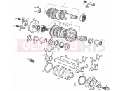 DERBI GPR 50 2T E2 Gear box