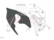 DUCATI 2022 Streetfighter V4 SP Rear Fairing