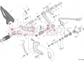 DUCATI 2022 Streetfighter V4 SP Footrests Right