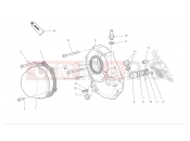 DUCATI Hypermotard 1100 S Clutch-side crankcase cover