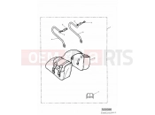 Triumph 1995 THUNDERBIRD Nylon Pannier Kit