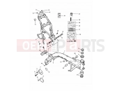 Triumph 1995 THUNDERBIRD Main Frame & Fittings  » 71698