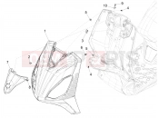 PIAGGIO Piaggio 1 Moped (UK) Front shield