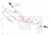 VESPA Elettrica 70 Km/h Handlebars - Master cil.