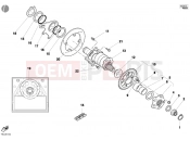 DUCATI 2001 Superbike 748 E HUB, REAR WHEEL » REAR WHEEL