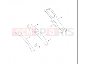 HARLEY-DAVIDSON LOW RIDER CUSTOM  - FXLR FUEL TANK TRIM