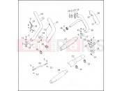 Harley-Davidson 1991 POLICE SUPER GLIDE POLICE (FAIRING)  - FXRP EXHAUST SYSTEM - FXRP