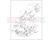 Harley-Davidson 1991 POLICE SUPER GLIDE POLICE (FAIRING)  - FXRP SIDECAR CONNECTION KIT - RLE
