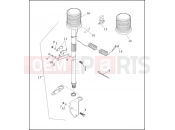 Harley-Davidson 1991 SIDECAR FLHTC SIDECAR  - SIDECAR FOR FLHTC STROBE LAMPS - REAR