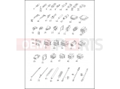 Harley-Davidson 1991 SIDECAR FLHTC SIDECAR  - SIDECAR FOR FLHTC WIRES & TERMINALS (2 OF 3)
