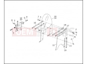 Harley-Davidson 1991 SIDECAR FLTC/FLHTC SIDECAR  - SIDECAR FOR FLTC/FLHTC WINDSHIELD - FLHS & FLSTC
