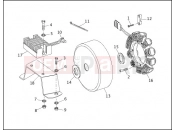 Harley-Davidson 1991 SIDECAR FLTC/FLHTC SIDECAR  - SIDECAR FOR FLTC/FLHTC ALTERNATOR & REGULATOR
