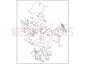 Harley-Davidson 1991 SIDECAR FLTC/FLHTC SIDECAR  - SIDECAR FOR FLTC/FLHTC SEAT