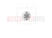Triumph 2023 Scrambler 1200 XE ACG Badge, Ribbed