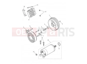 Triumph 2023 Scrambler 1200 XE Alternator & Starter Motor