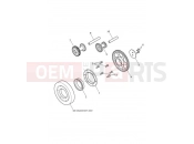 Triumph 2023 Scrambler 1200 XE Starter Drive Gears