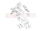 Triumph 2023 Scrambler 1200 XE Mudguards