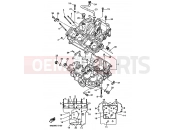 YAMAHA YZF 750 R YZF750R YZF750 (4HY2) 1994 CRANKCASE