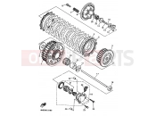 YAMAHA YZF 750 R YZF750R YZF750 (4HY2) 1994 CLUTCH