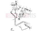 YAMAHA YZF 750 R YZF750R YZF750 (4HY2) 1994 STEERING HANDLE & CABLE