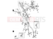 YAMAHA YZF 750 R YZF750R YZF750 (4HY2) 1994 FRONT MASTER CYLINDER