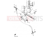 YAMAHA YZF 750 R YZF750R YZF750 (4HY2) 1994 FRONT MASTER CYLINDER 2
