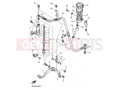 YAMAHA YZF 750 R YZF750R YZF750 (4HY2) 1994 REAR MASTER CYLINDER