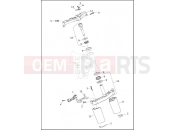 Harley-Davidson 2022 TOURING TOURING STREET GLIDE SPECIAL ST  - FLHXST FORK BRACKETS, FRONT