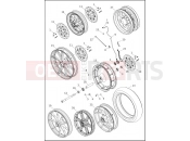 Harley-Davidson 2022 SOFTAIL SOFTAIL BREAKOUT 114  - FXBRS WHEELS, FRONT, CAST AND SLOTTED (2 OF 2)