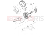 Harley-Davidson 2021 PAN AMERICA PAN AMERICA  - RA1250 WHEEL, REAR, LACED