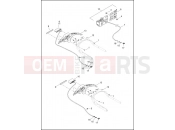 Harley-Davidson 2021 SOFTAIL SOFTAIL HERITAGE CLASSIC 114  - FLHCS LICENSE PLATE BRACKETS - FXBRS