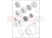 Harley-Davidson 2021 SOFTAIL SOFTAIL HERITAGE CLASSIC 114  - FLHCS WHEELS, REAR (2 OF 2)