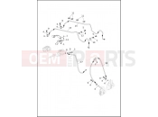 Harley-Davidson 2021 SOFTAIL SOFTAIL SPORT GLIDE  - FLSB BRAKE LINES, FRONT, ABS - FXFBS, FXLRS