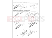 Harley-Davidson 2021 TOURING TOURING STREET GLIDE  - FLHX LICENSE PLATE BRACKETS